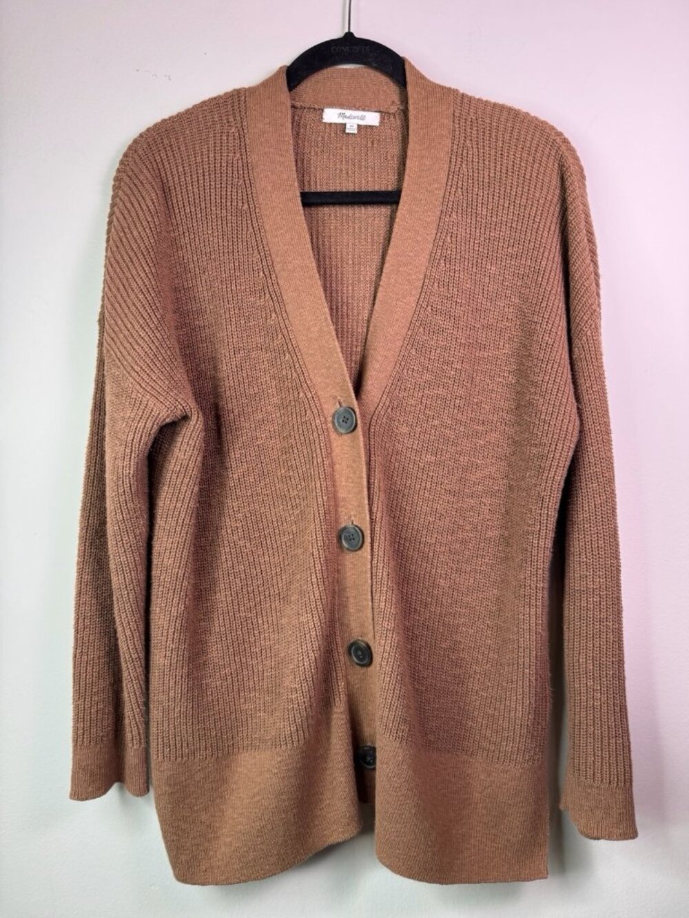 Madewell Women’s Plus Lovell Cardigan Sweater Brown Size XS